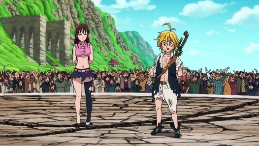 Meliodas vs Diane English dub Video Dailymotion