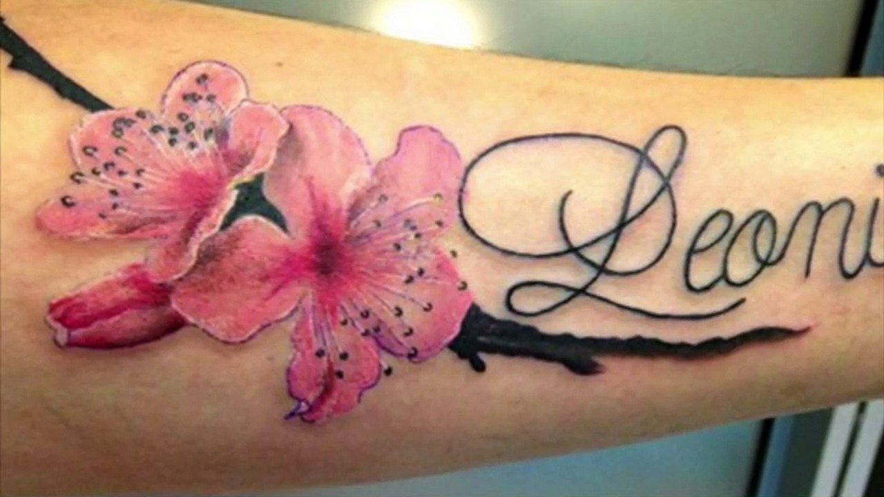 Modeles Tatouage Fleur De Cerisier Video Dailymotion