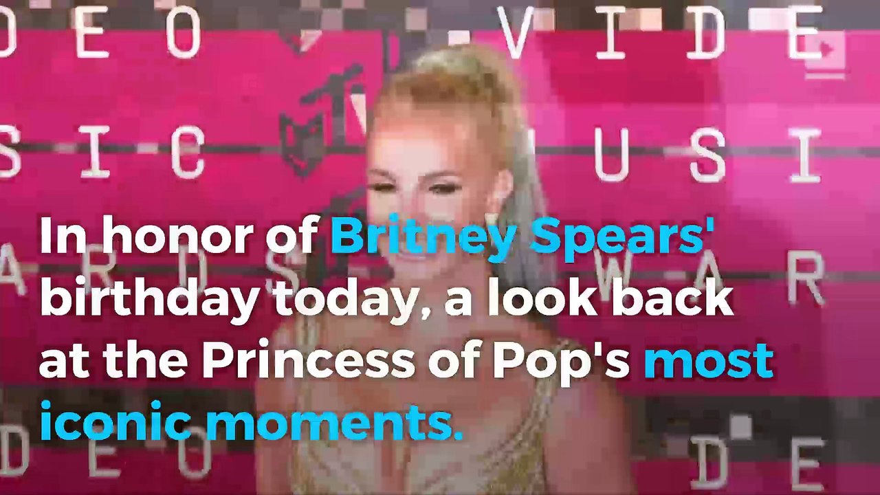 Celebrating Britney Spears' 35th birthday with her most iconic moments