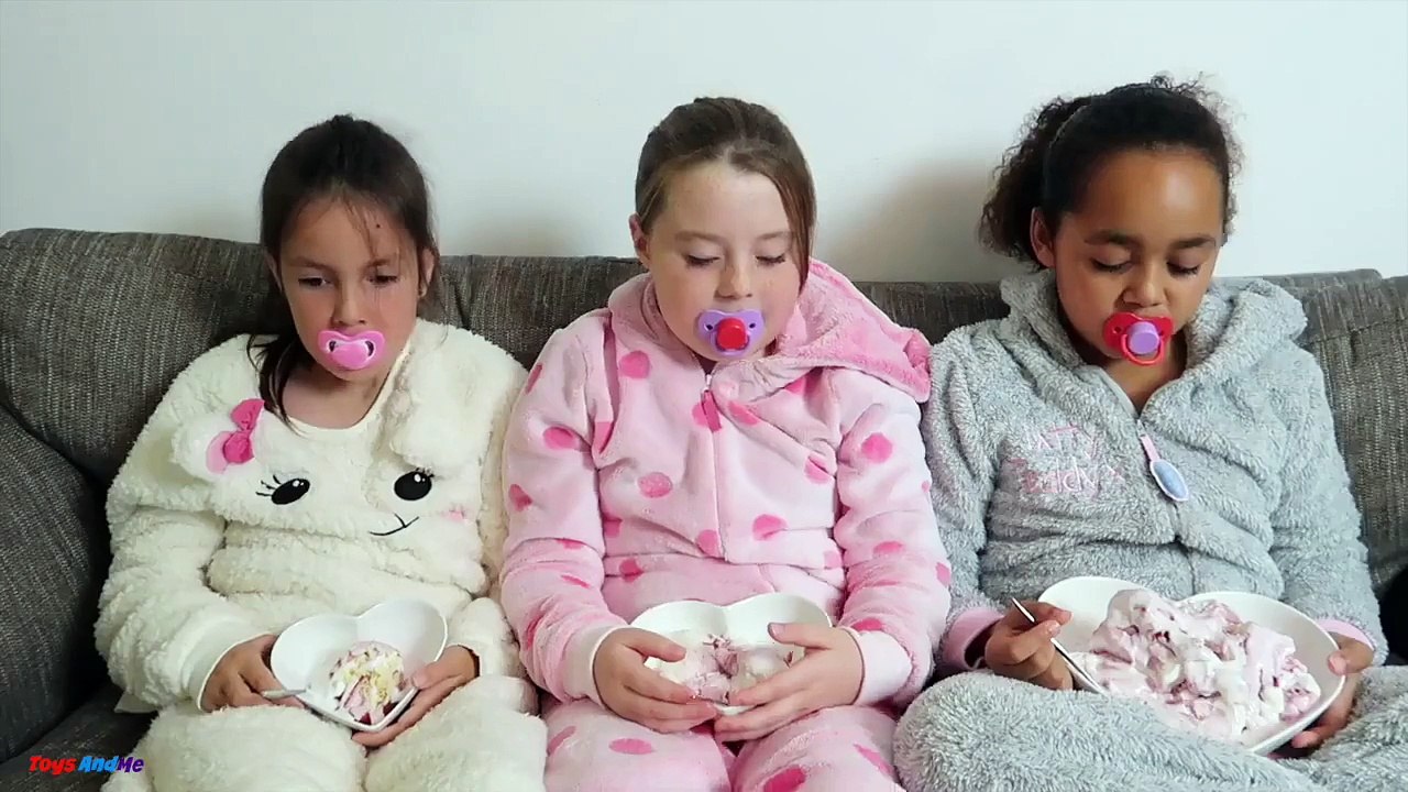 Bad Baby Magic Orbeez Inflatable Water Slide Pool Party In House