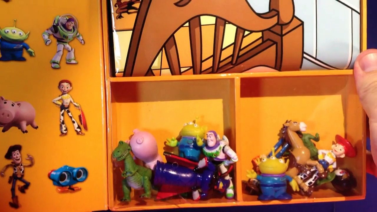 Toy Story unboxing My Busy Books! 12 Disney Pixar Toy Story Figures