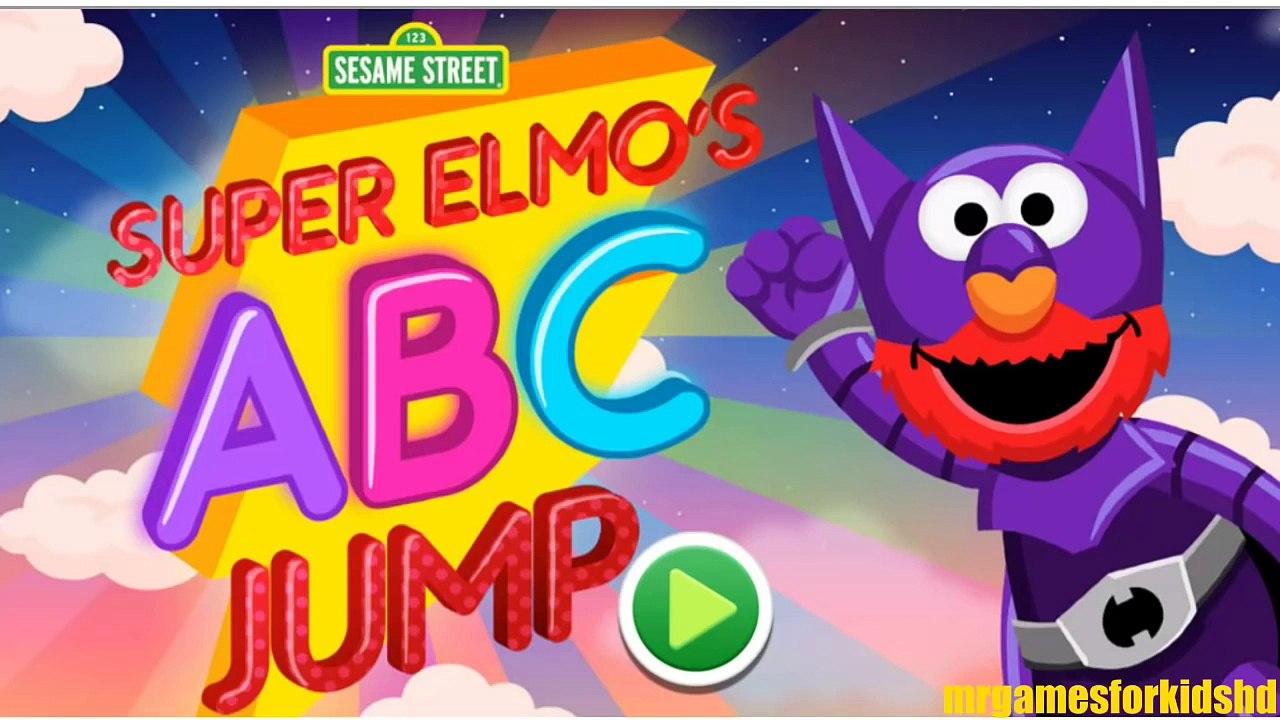 Sesame Street Super Elmos ABC Jump Alphabet Rescue Cartoon Preschool