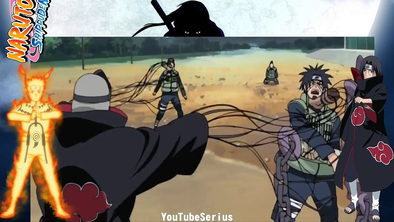 [ANIME] Team Asuma VS Hidan & Kakuzu Asumas Death Final (Eng Dubbed