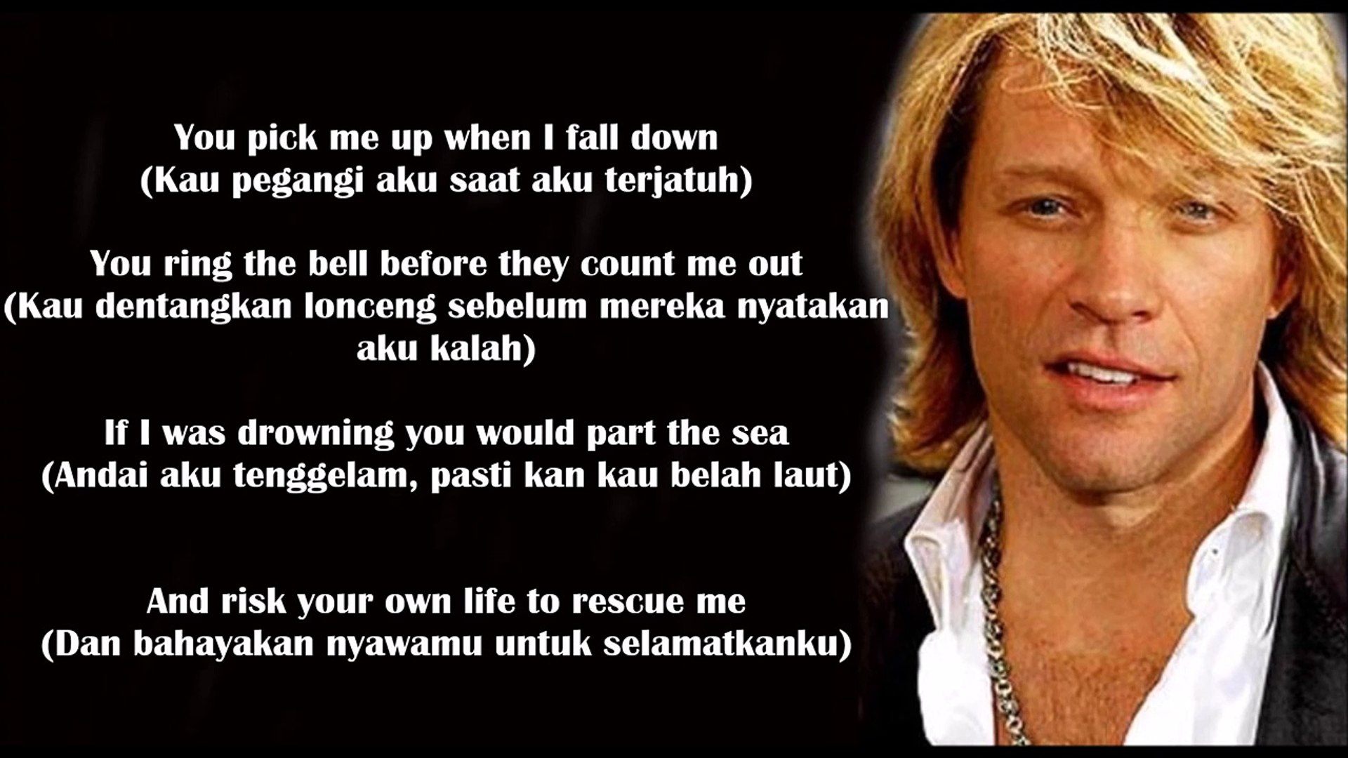 Teks Lagu Its My Life Bon Jovi Berbagai Teks Penting