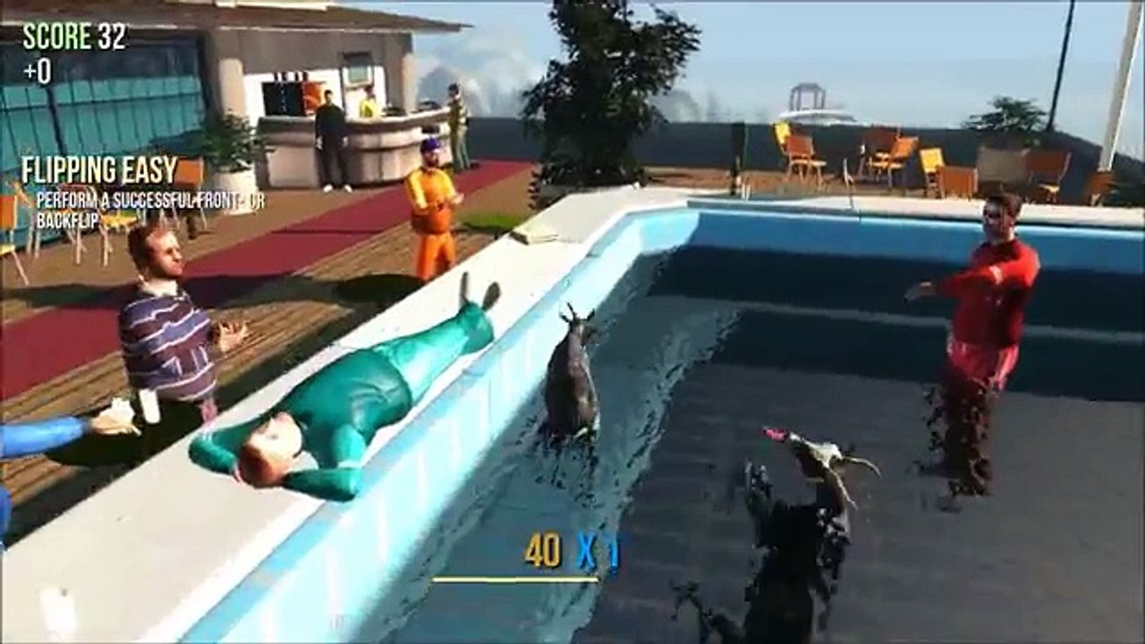 Goat Sim Tutorial How To Unlock HitchHiker Goat Видео Dailymotion