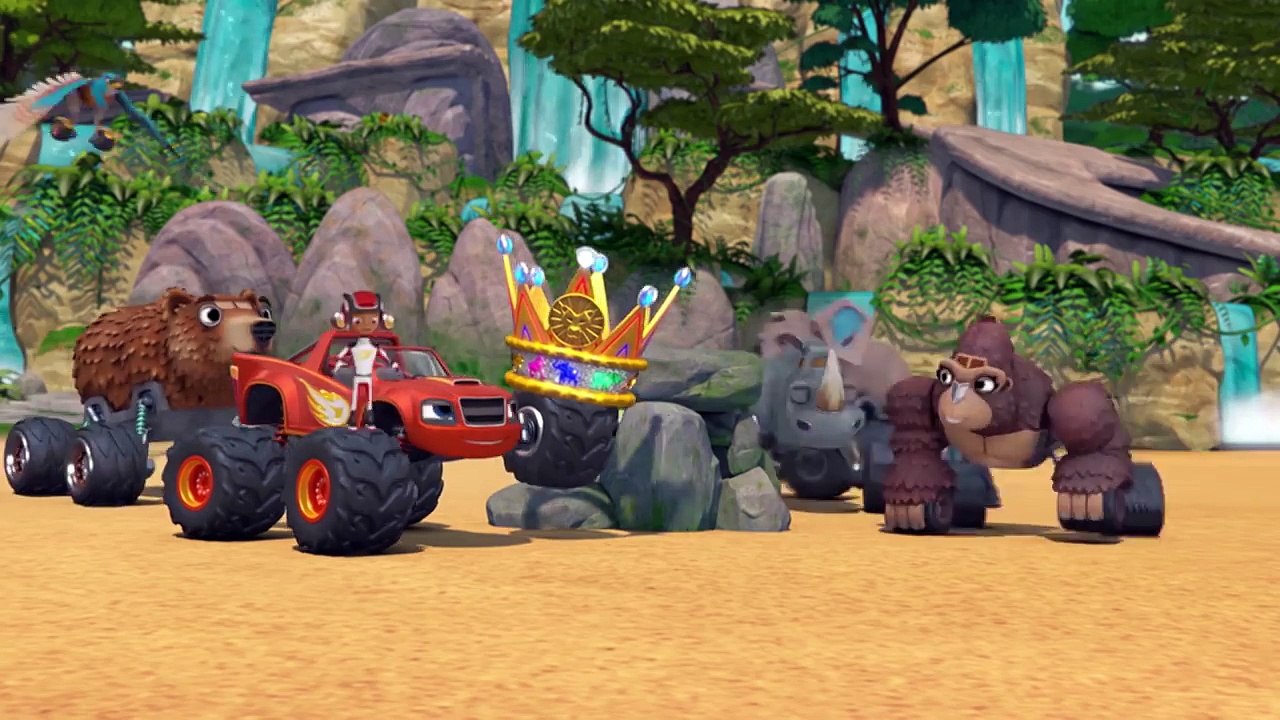 Blaze and the Monster Machines _ The Great Animal Crown Dailymotion Video