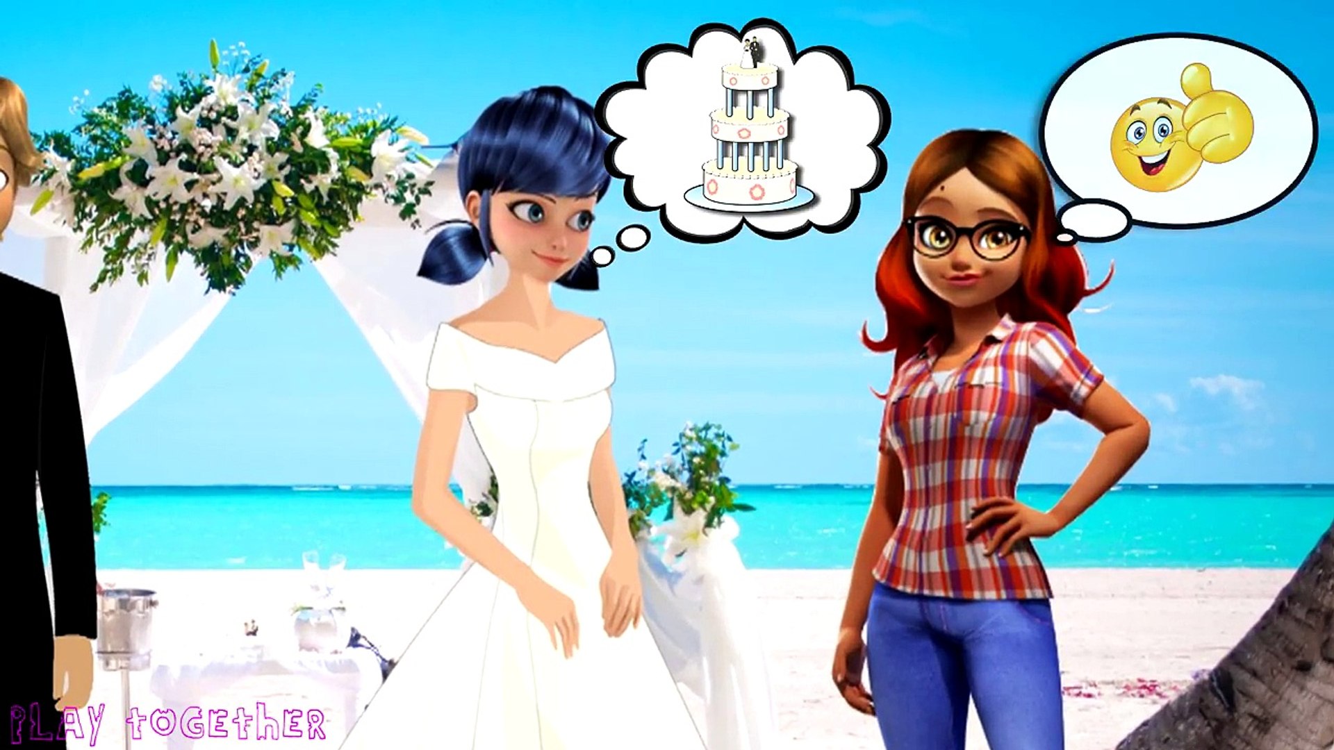 Pregnant Ladybug And Cat Noir Wedding