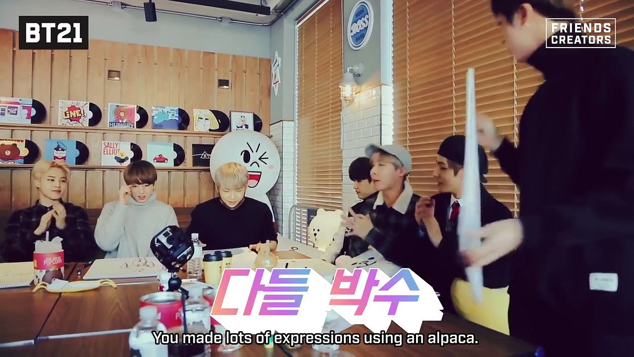 [ENG SUB] BTS The Making of BT21 EP 3 video Dailymotion