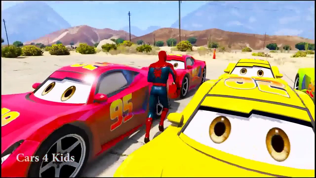 Kartun Mobil Mcqueen Transportasi Dan Spiderman─影片 Dailymotion