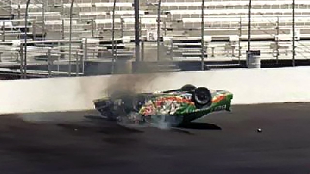 Kenny Irwin Jr. fatal crash at New Hampshire (July 7, 2000) NASCAR