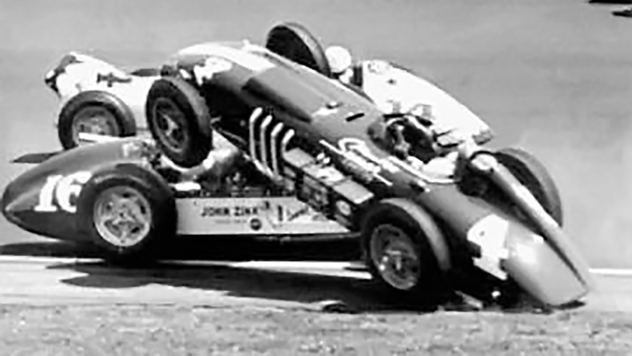 Pat O'Connor fatal accident at Indy 500 (May 30, 1958) THE MOST