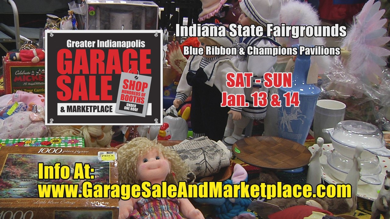 Greater Indianapolis Garage Sale & Marketplace 2018 video Dailymotion