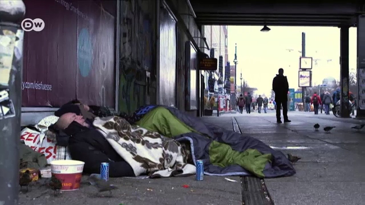 Berlin homeless capital of Germany DW English video Dailymotion