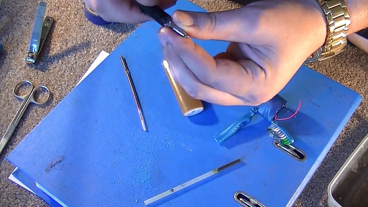 Homemade Prison Tattoo Gun video Dailymotion