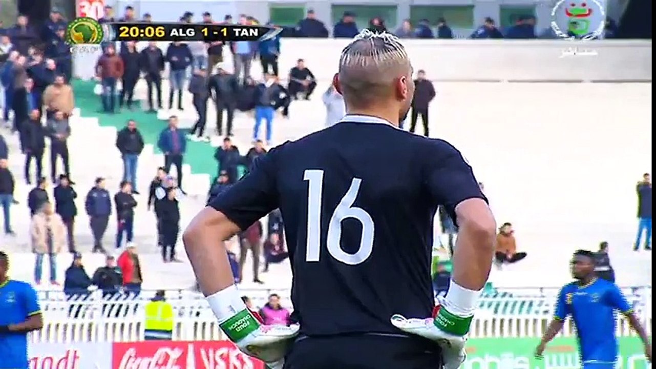Résumé Algérie Tanzanie (Amical) Vidéo Dailymotion
