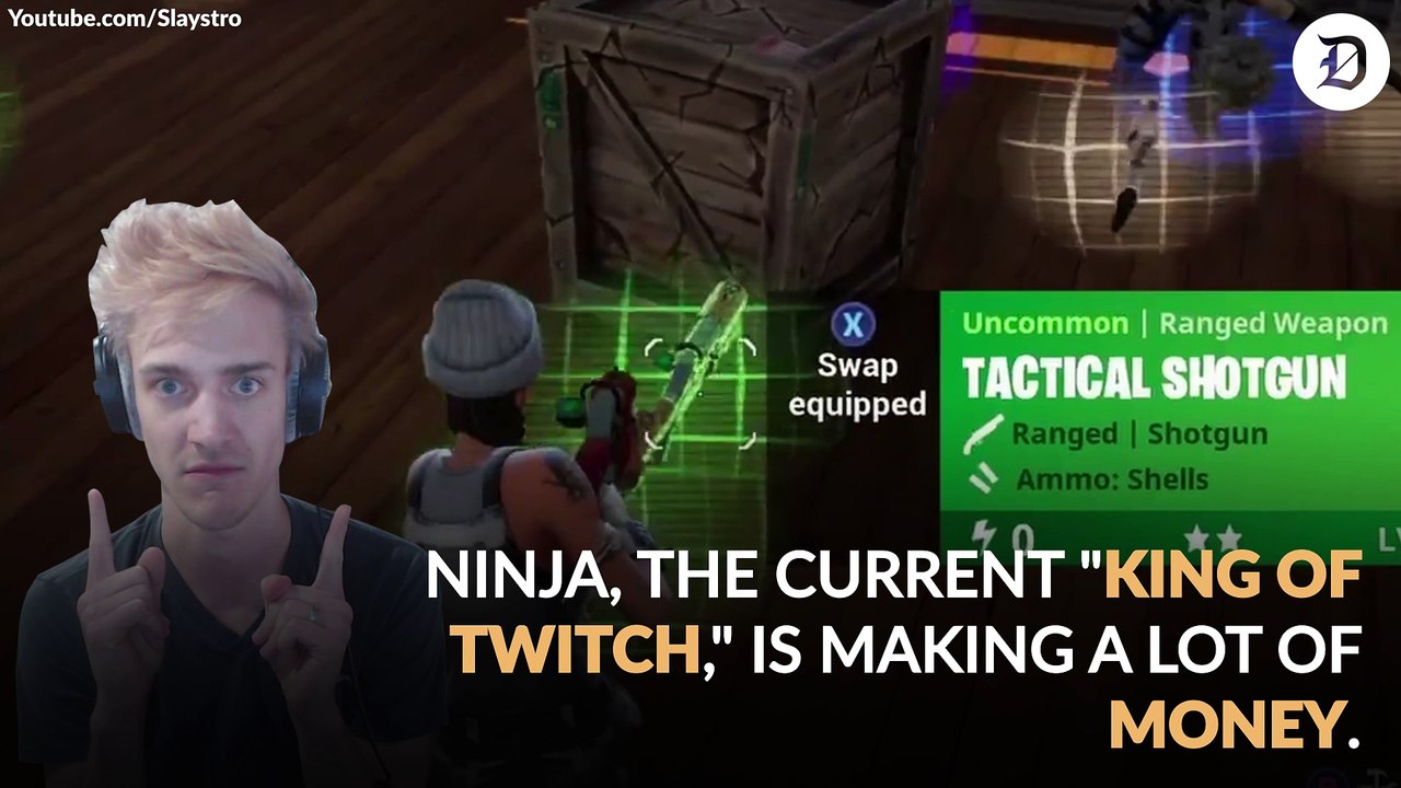 How Much Does Ninja Make Streaming? video Dailymotion
