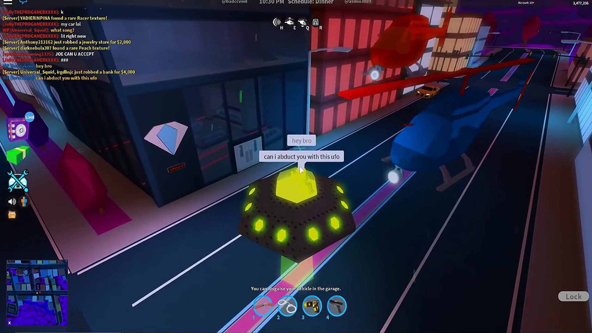 Here are roblox jailbreak codes which will help you can redeem for some free cash. Abducting People With The New Ufo Roblox Jailbreak Dailymotion Video