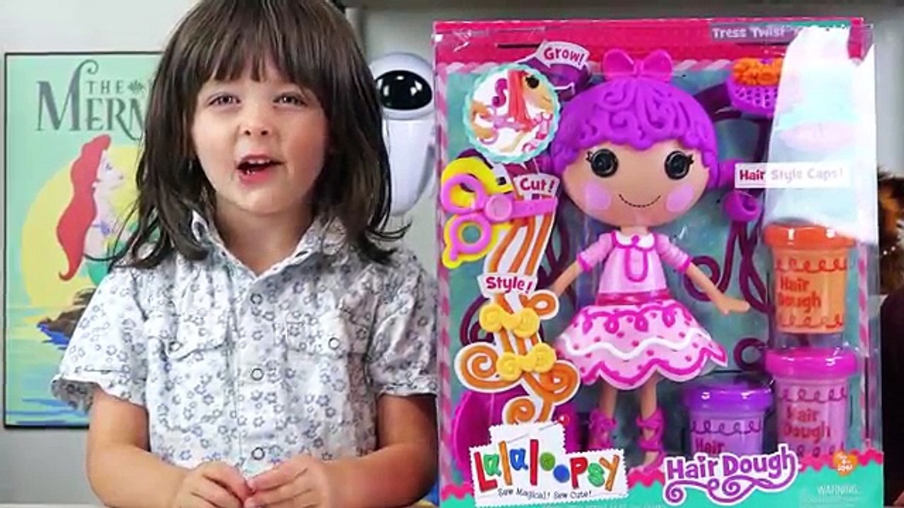 Lalaloopsy Hair Dough Doll Tress Twist N Braid Play Doh Design Toy for