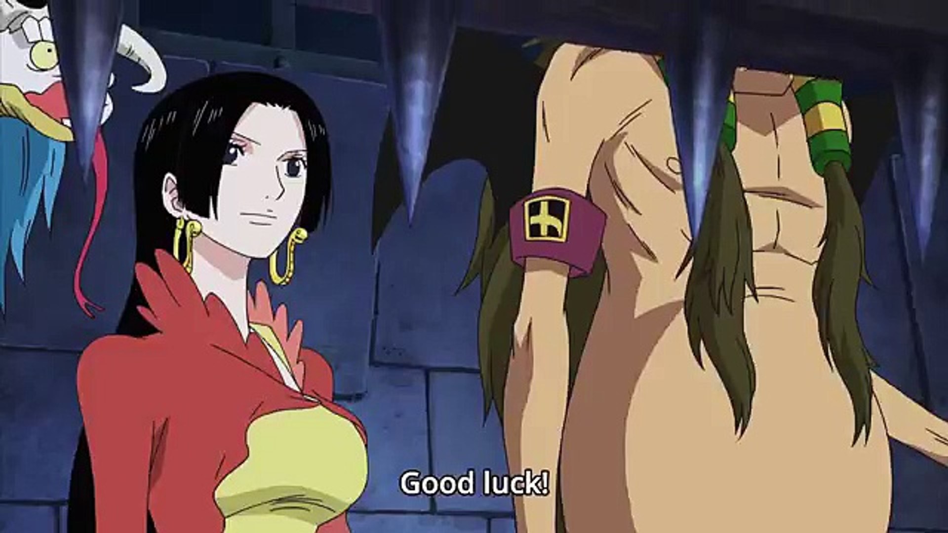 One Piece Wallpaper One Piece Luffy Vs Hancock Sub Indo