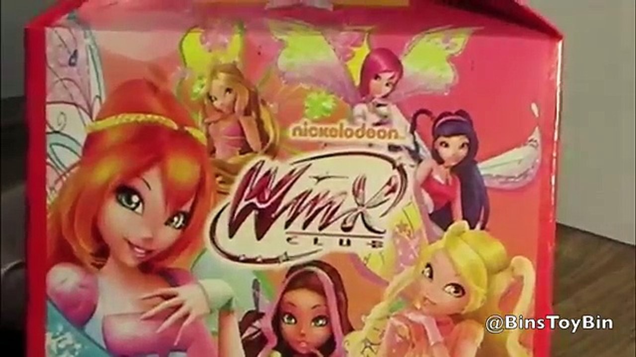 Winx Club & Spy Gear new Happy Meal Toy Review! by Bins Toy Bin video