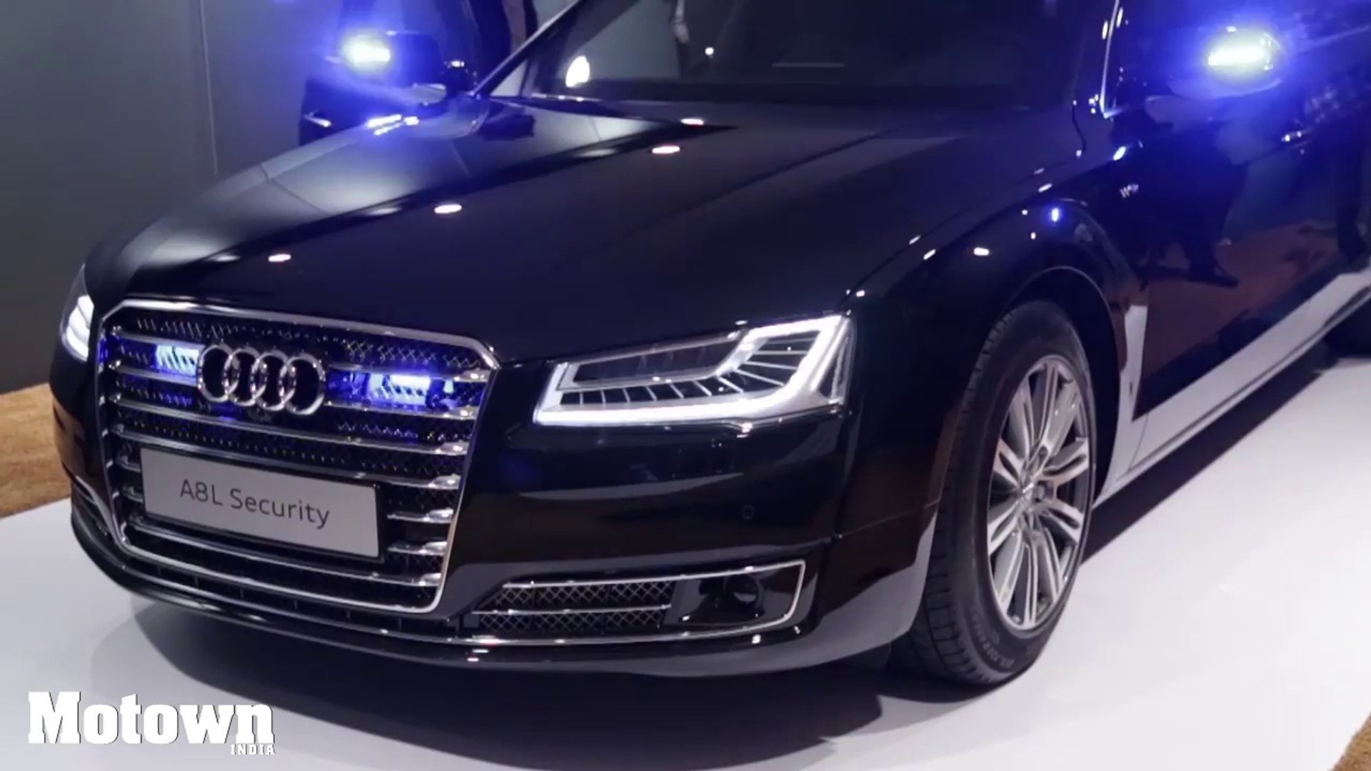 Audi A8 L Security | Walkaround & Features | Motown India - Video Dailymotion
