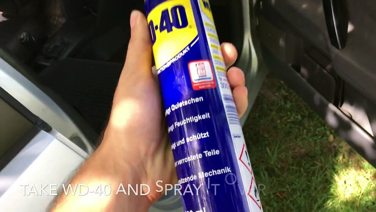 How To Fix Squeaking And Noisy Doors In Any Car video Dailymotion