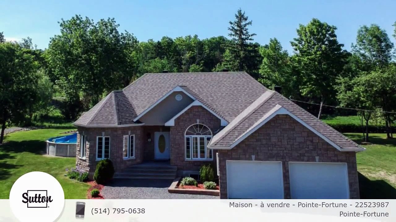 Maison à vendre PointeFortune 22523987 Vidéo Dailymotion