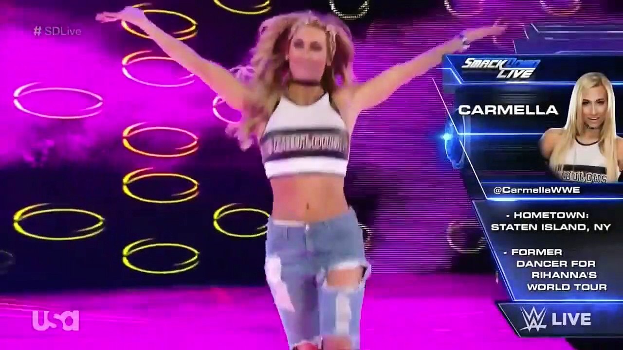 WWE Carmella video Dailymotion