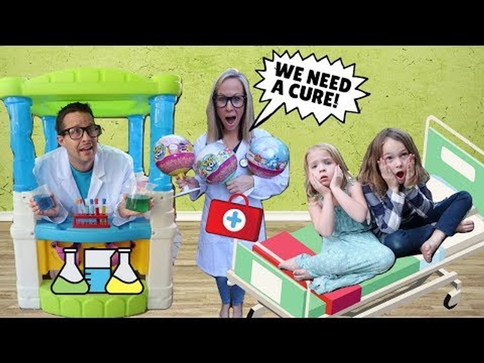 Scientist Jason Helps Toy Doctor Lucy and Silly Kids