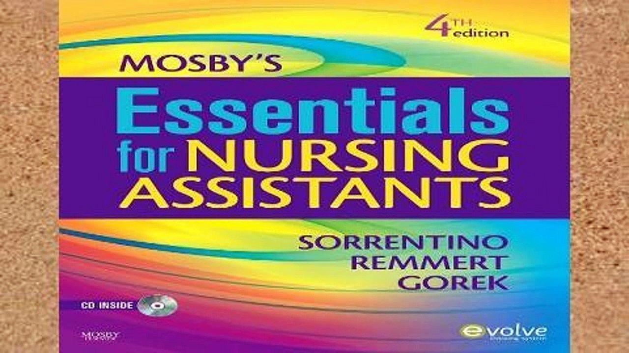 Review Mosby s Essentials for Nursing Assistants, 4e video Dailymotion