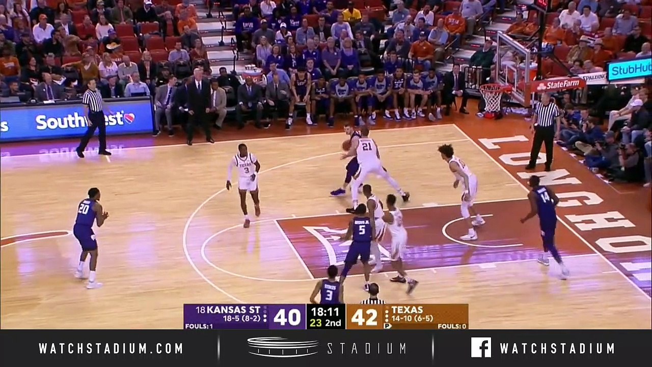 No. 18 Kansas State vs. Texas Basketball Highlights (201819) video