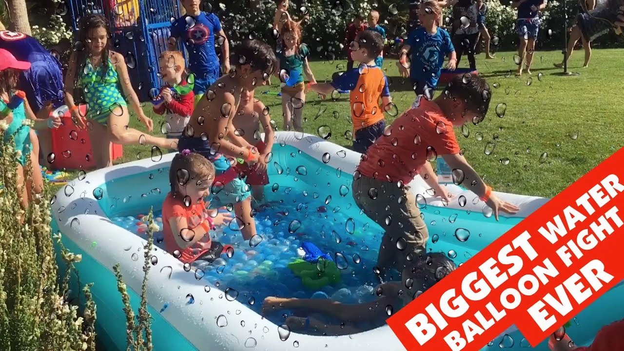 BIGGEST Water Balloon Fight EVER at Clamour 2018 Highlights Palm