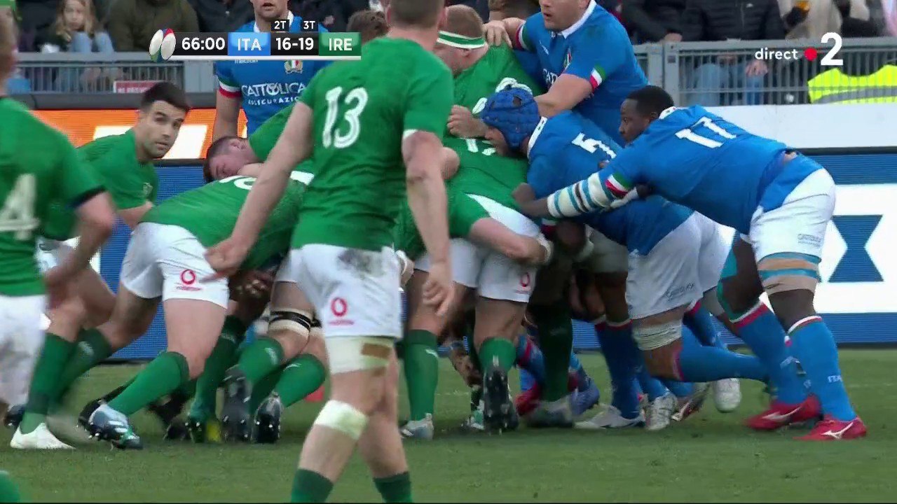 6 Nations. Italie Irlande Le bestof du succès