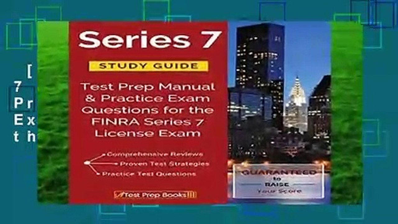 [GIFT IDEAS] Series 7 Study Guide Test Prep Manual Practice Exam