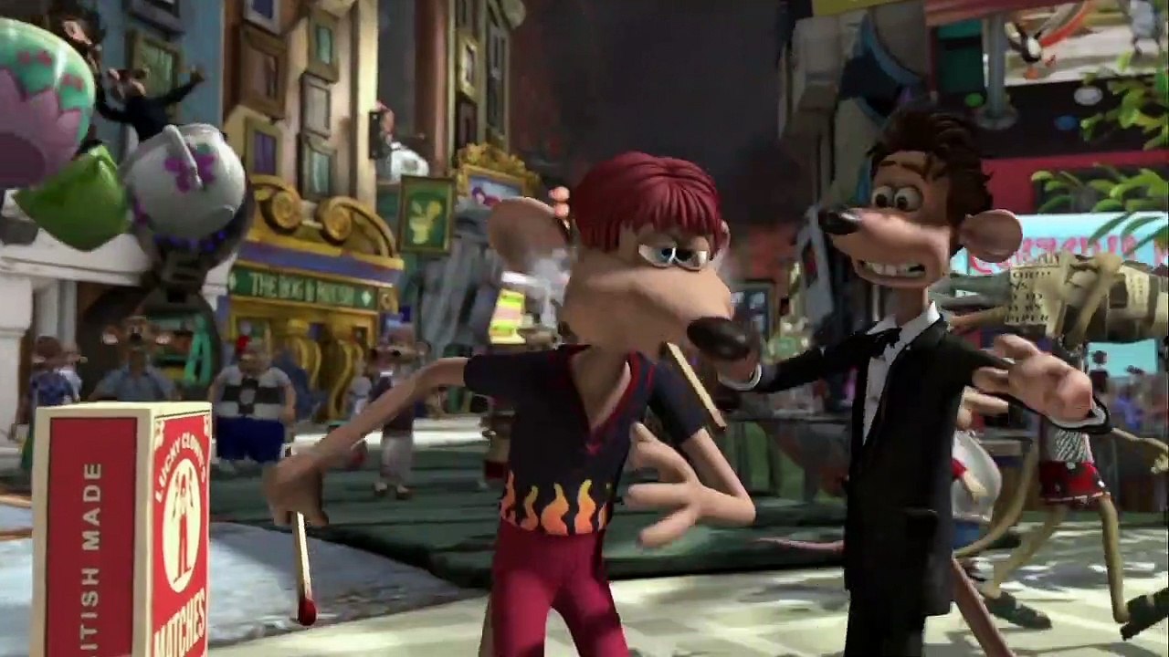 Flushed Away Movie (2006) Hugh Jackman, Kate Winslet, Ian McKellen