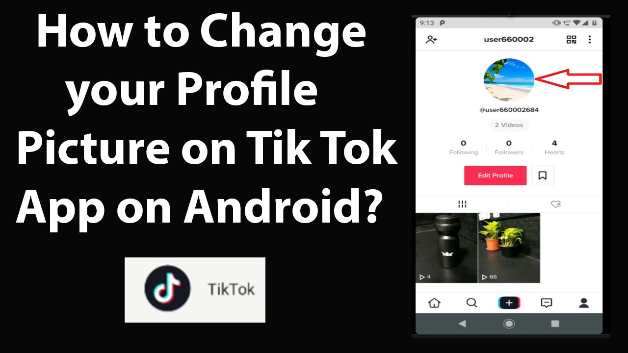 How to Change your Profile Picture on Tik Tok App on Android? video