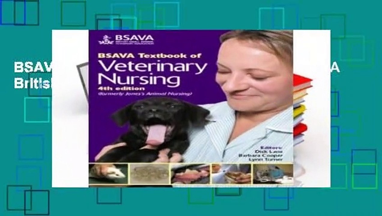 BSAVA Textbook of Veterinary Nursing (BSAVA British Small Animal