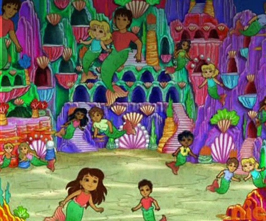 Dora the Explorer Go Diego Go 701 Dora's Rescue in Mermaid Kingdom video Dailymotion