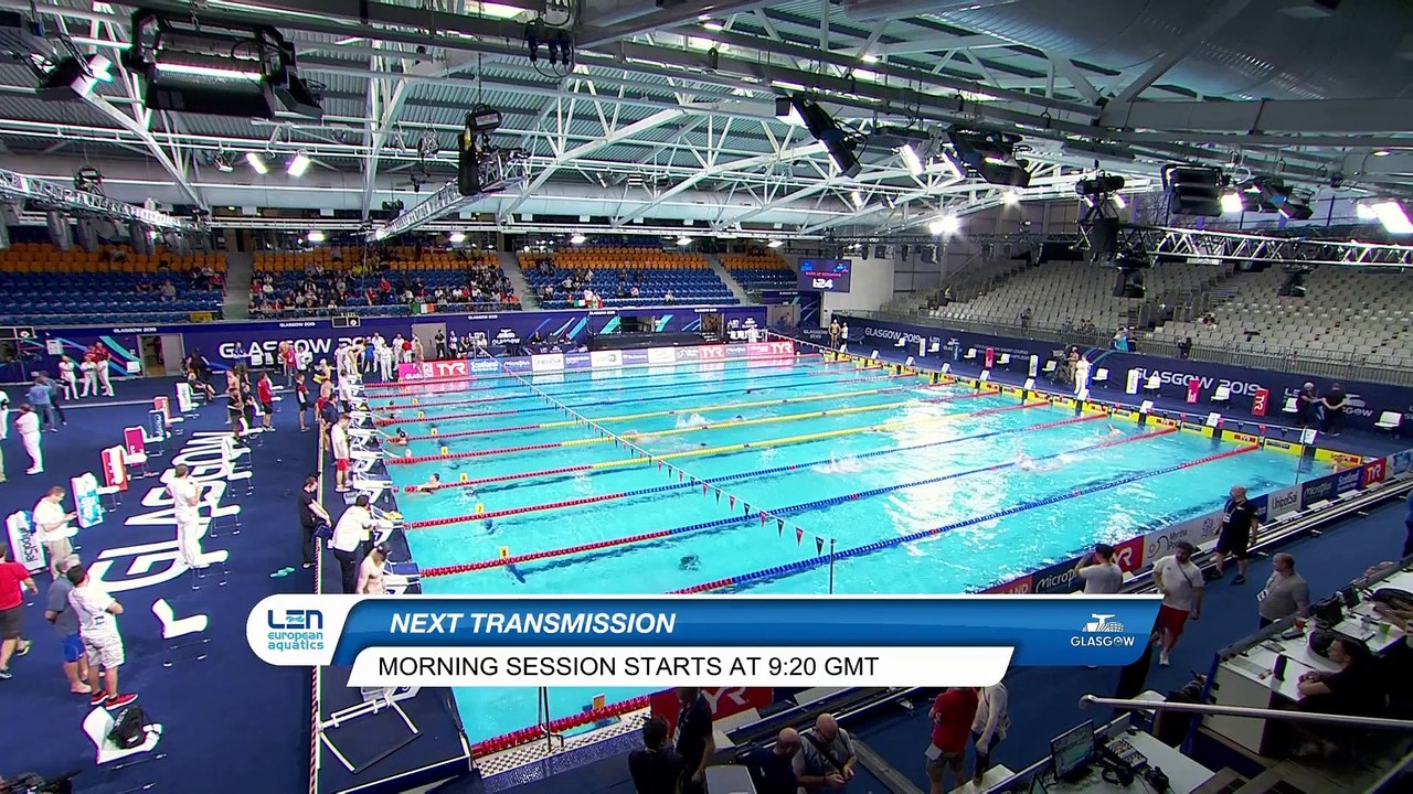 20th LEN European Short Course Swimming Championships GLASGOW 2019