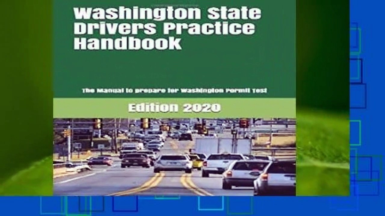 [Read] Washington State Drivers Practice Handbook The Manual to