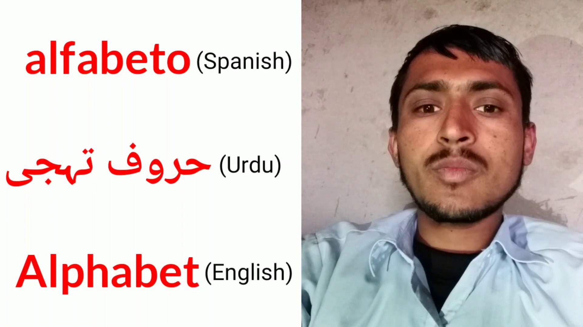 Learn Spnish Alphabet In Urdu - Video Dailymotion