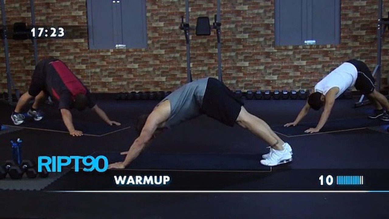 RIPT90 Get Ripped in 90 Days Complete Home Fitness Shoulder