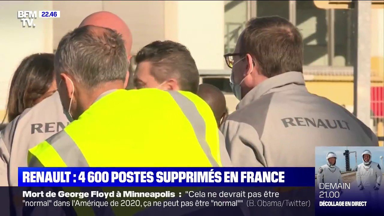 Renault compte supprimer 4600 postes en France Vidéo