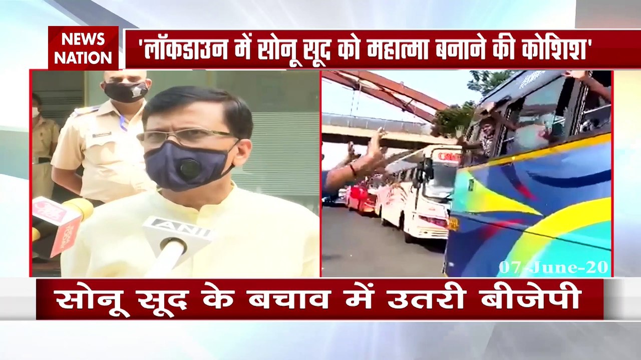 Shiv Sena Target Sonu Sood in Samna News Paper video Dailymotion