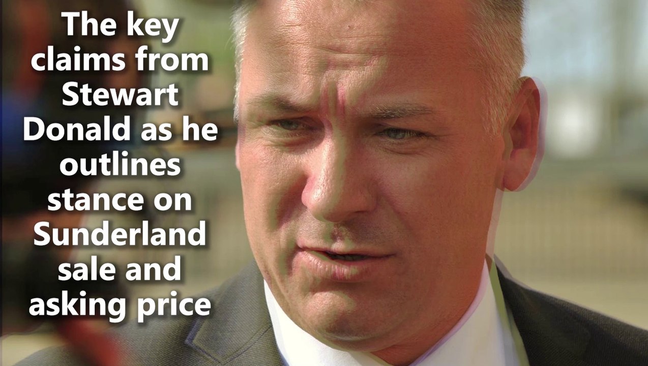 The key claims from Stewart Donald as he outlines stance on Sunderland