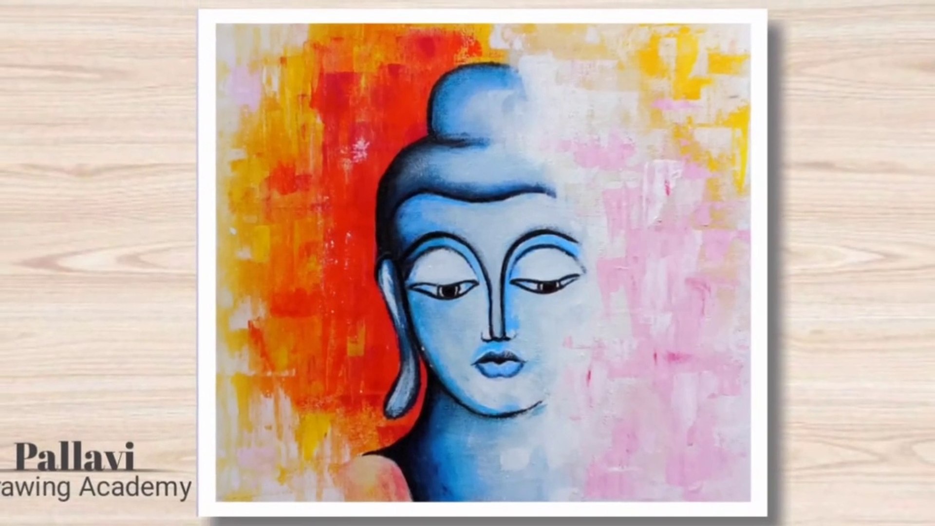 Gautam Buddha Abstract Paintings