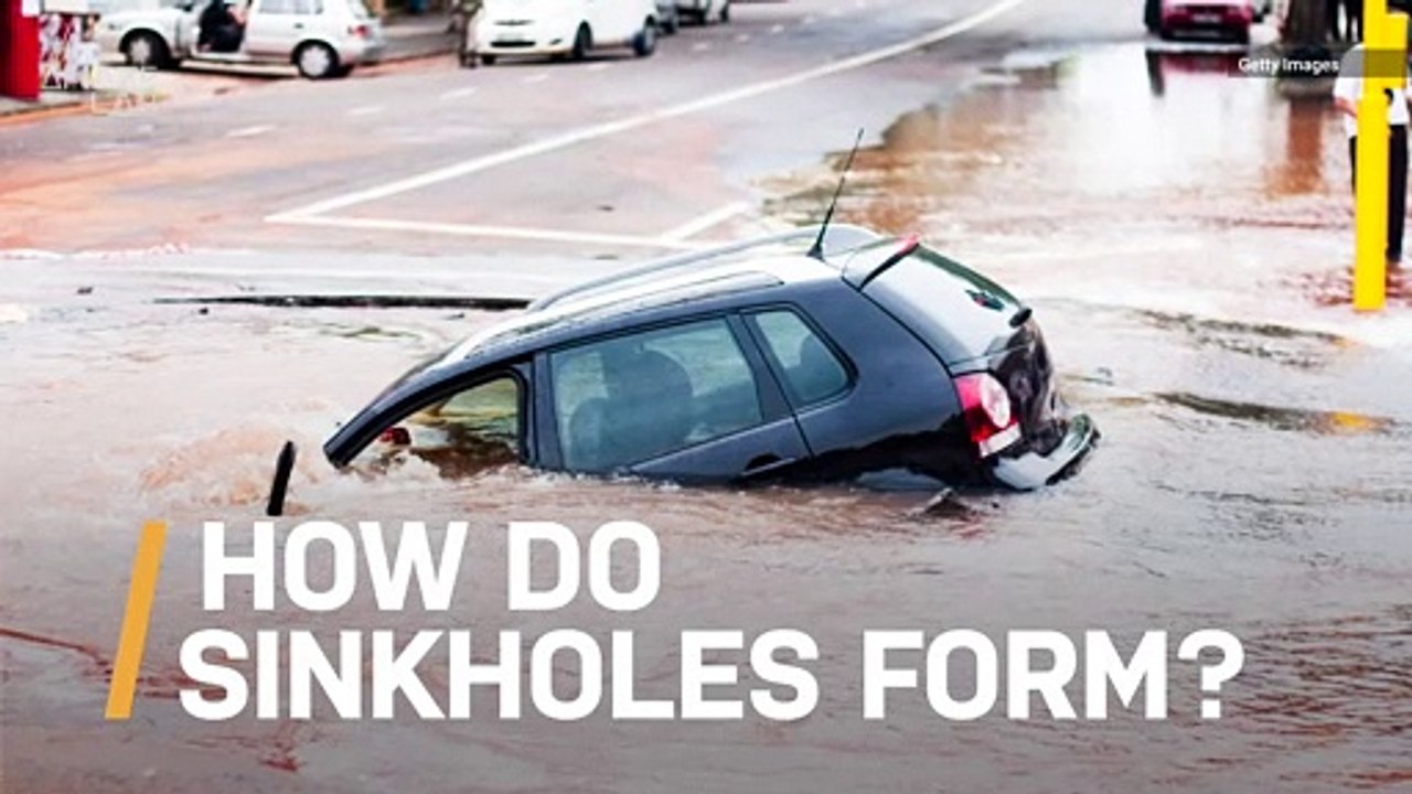 How Do Sinkholes Actually Form? video Dailymotion