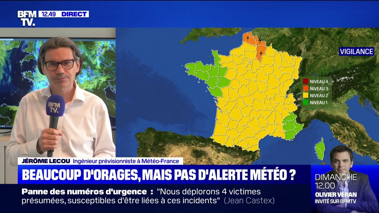 Des averses de grêles et des rafales de vent sont attendues dans la nuit. Orages Meteo France Place Le Nord Le Pas De Calais Et L Aisne En Vigilance Orange Video Dailymotion