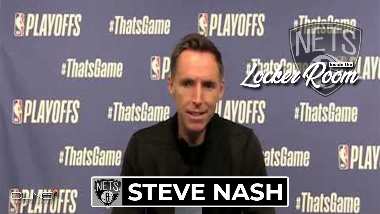 Steve Nash Game 5 Postgame Interview Nets vs Bucks video Dailymotion