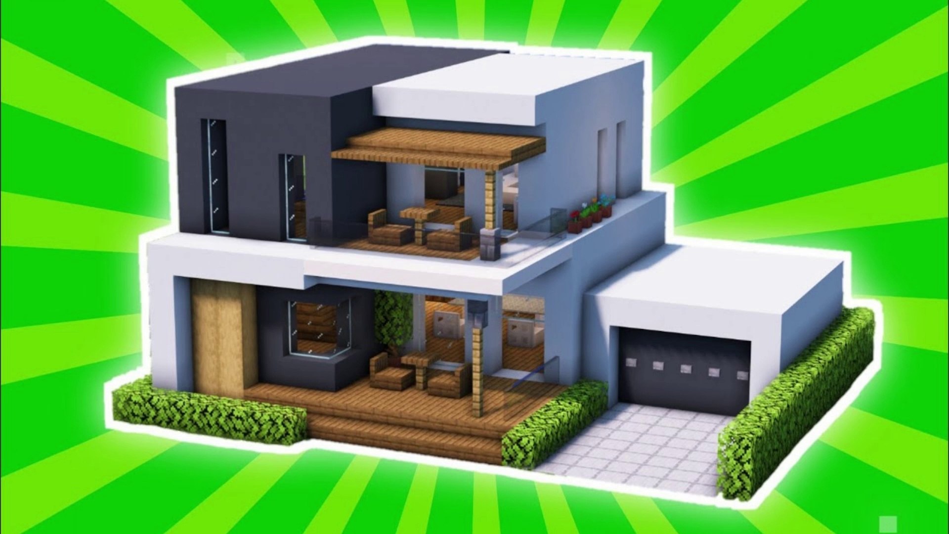 Tutorial Build A Large Modern House In Minecraft - Video Dailymotion